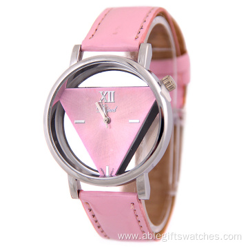 New Design Women Leather Quartz Wrist Watch HOT SALE